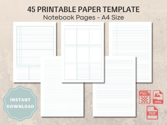 45 Printable Paper Page Templates That Actually Fit Your Workflow