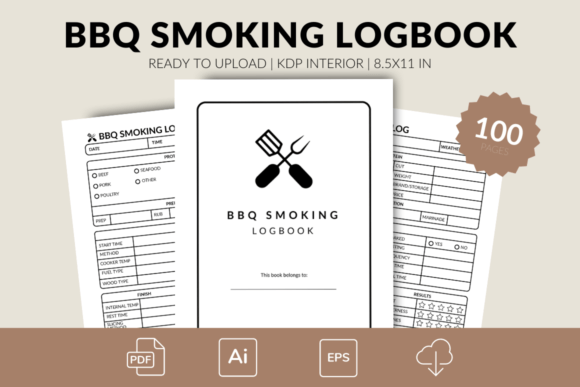 BBQ Smoking Log Pitmaster - KDP Interior: A Strategic Framework for Perfecting Your Craft