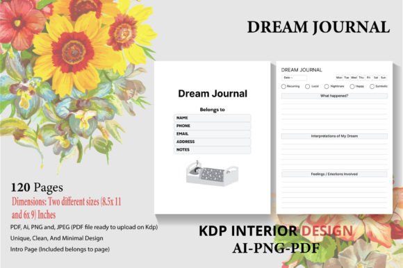 Dream Journal Planner KDP: A Detailed Evaluation for Self-Publishers