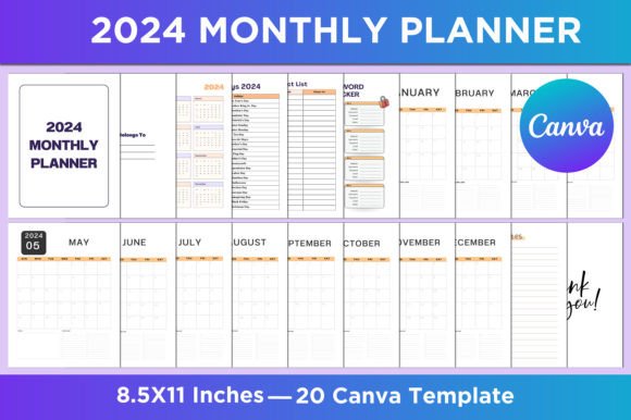 How an Editable 2024 Monthly Planner Can Adapt to Your Real Schedule