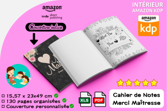 Le Carnet De Notes Ligné Merci Maitresse : Quand un Objet du Quotidien Devient un Témoignage Durable de Gratitude