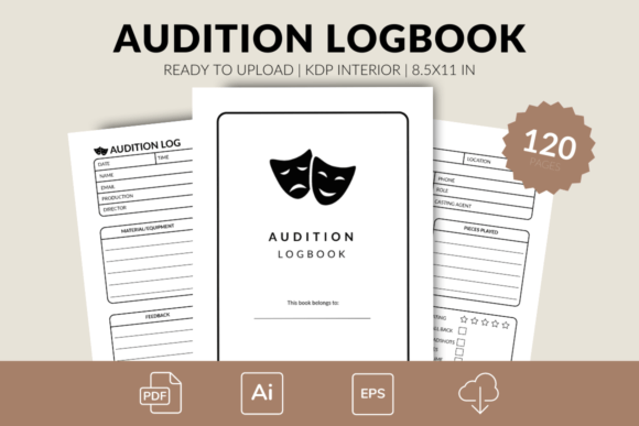 Making the Most of Your Audition Logbook – KDP Interior: A Practical Guide for Creators