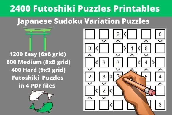 Master the Art of Futoshiki: Your Ultimate Guide to 2,400 Printable Logic Puzzles