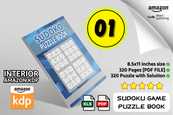 Sudoku Puzzle Book Medium Part 01: 320 Logic Challenges